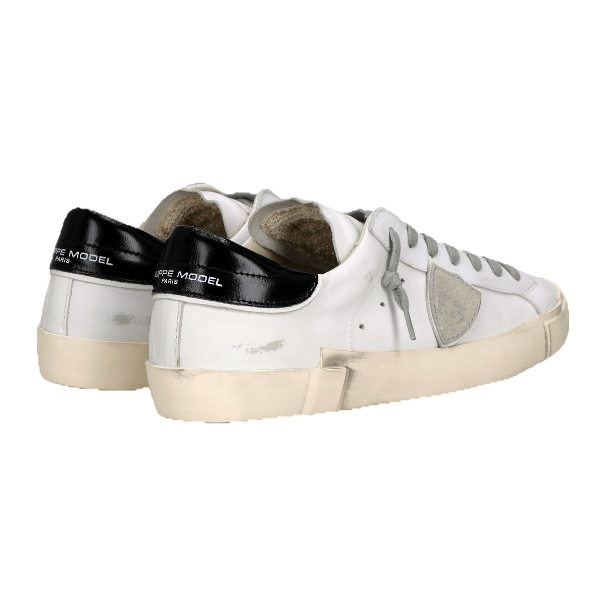 Sneakers Philippe Model Prsx Uomo, Bianco Nero – foto 4