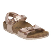 Sandali Birkenstock Rio HL Kids Electric Metallic Copper, Birko Flor