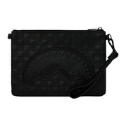 Pochette Sprayground Raised Check Crossover Clutch