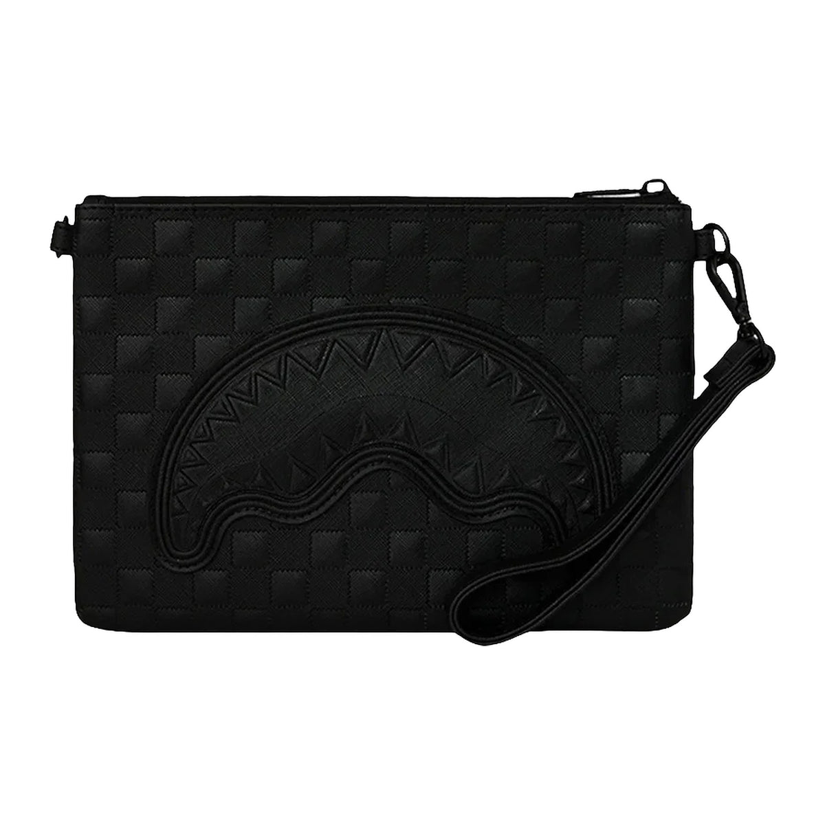Pochette Sprayground Raised Check Crossover Clutch