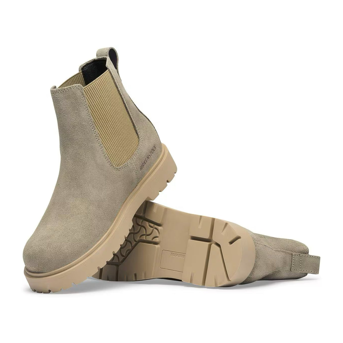 Stivaletti Birkenstock Highwood Slip On S Taupe, Suede Leather – foto 2