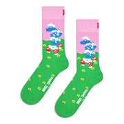 The Smurfs Smurf Tower Sock Happy Socks verde