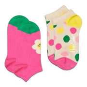 Kids 2-Pack Low Smiling Daisy Happy Socks multicolore