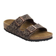 Sandali Bassi Birkenstock Arizona Kids Leo Mocca, Birkibuc