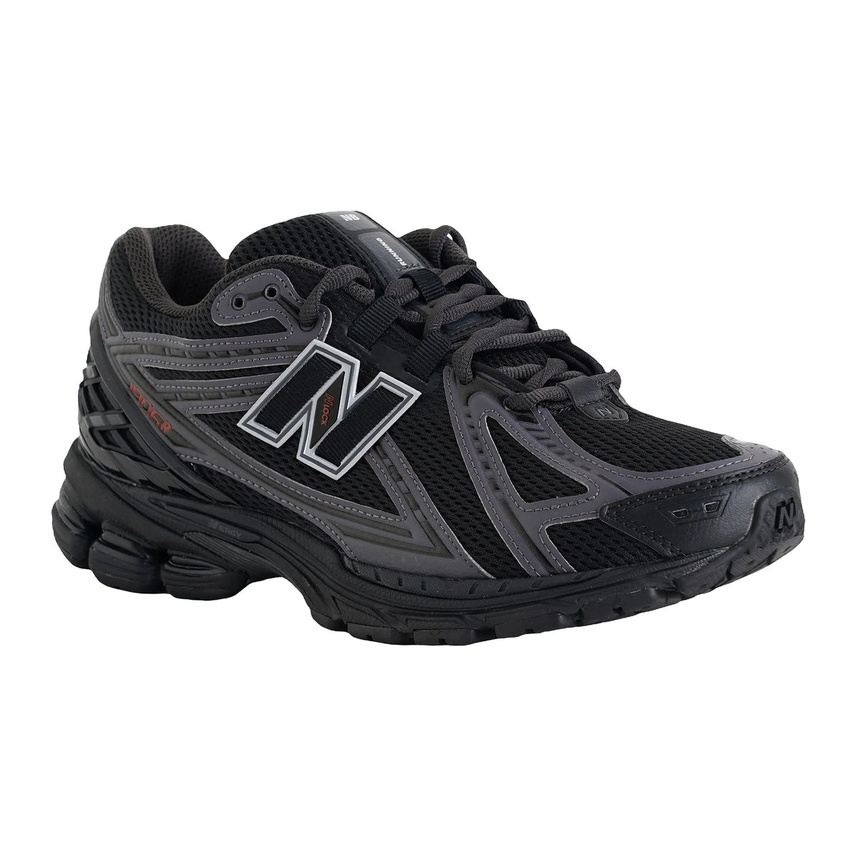 Sneakers New Balance 1906r Black/Hot Tomato, vista 2