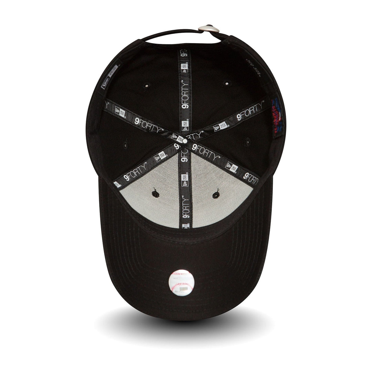 Cappelli New Era Cappellino 9forty Regolabile LA Dodgers Essential Nero, vista 3