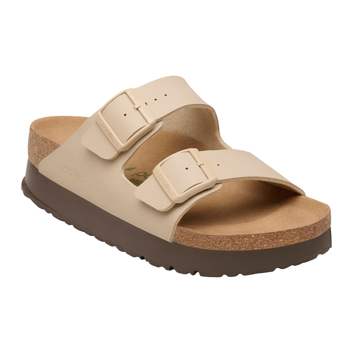 Sandali Bassi Birkenstock Arizona Platf Sandcastle Veg, Birko Flor
