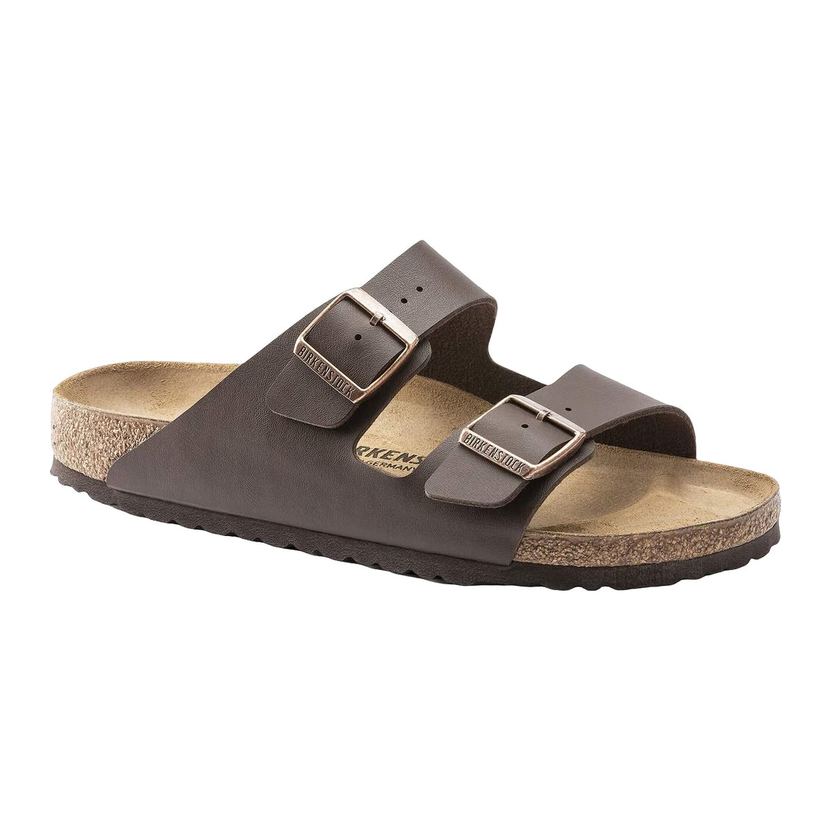 Sandali Birkenstock Arizona Dark Brown, Birko Flor