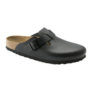 Sabot Birkenstock Boston Black, Natural Leather
